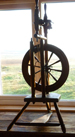 John Bain spinning wheel